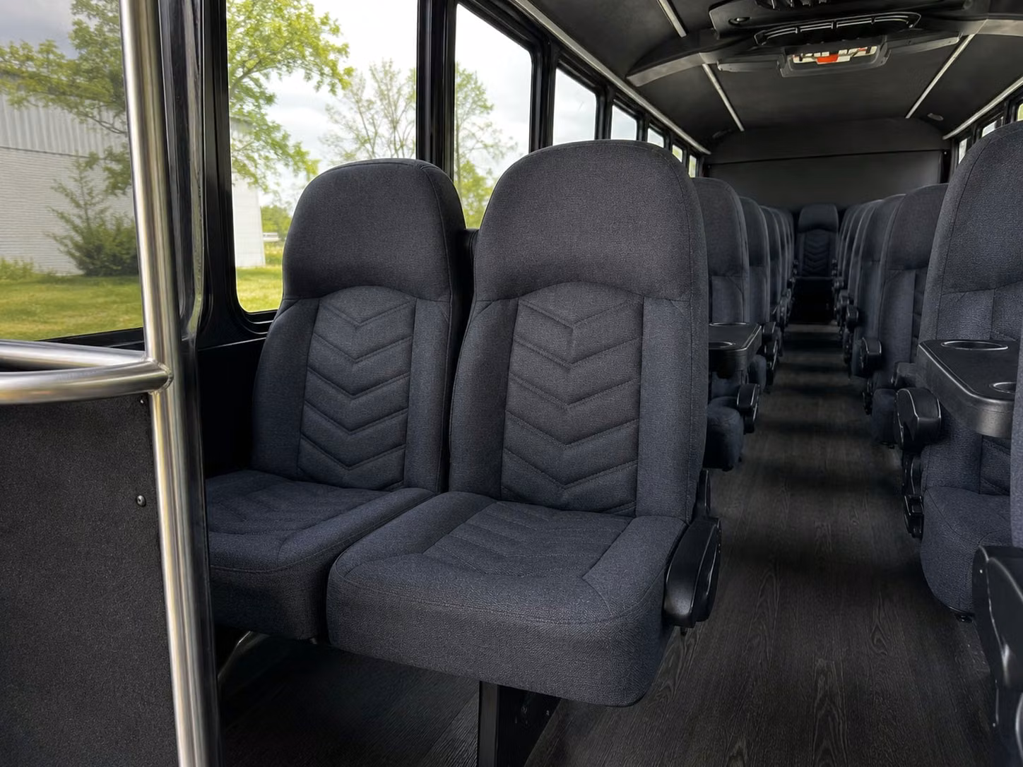 18 passenger minibus inside