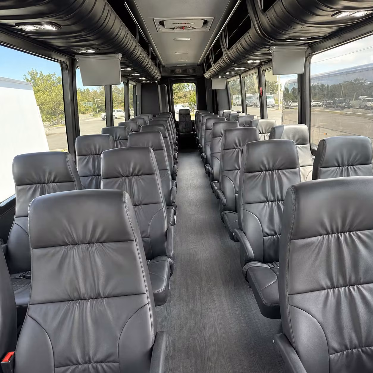 30 passenger minibus inside