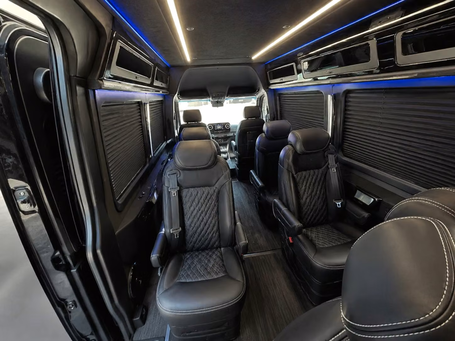 for easy bridal party transportation in simi valley a sprinter van or party bus is the move