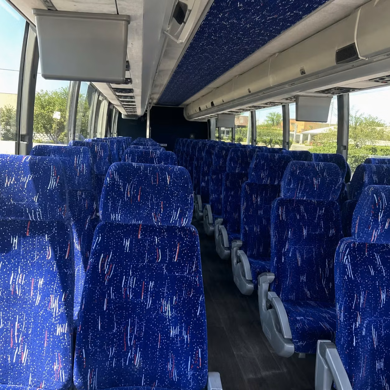 simi valley charter bus rental interior